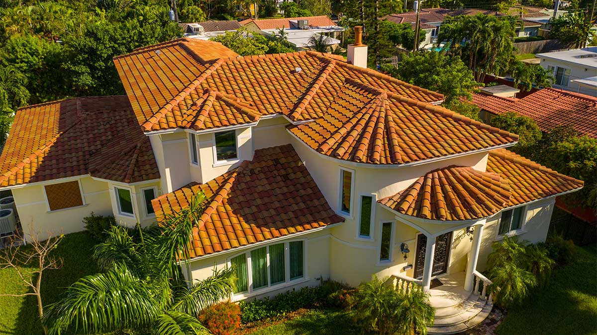 Roof from Aerial Drone